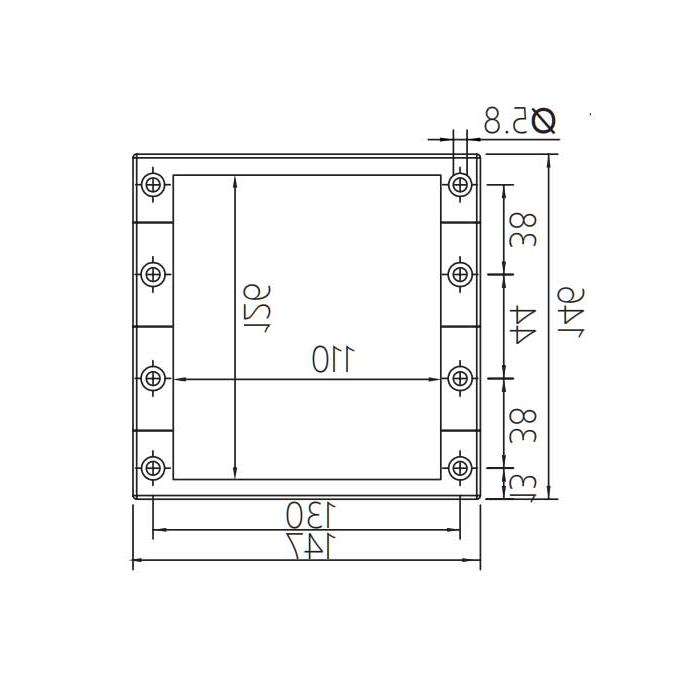 Open cable threading board KBL 24/12-2MT, 042223